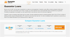 Desktop Screenshot of guarantorloans.com